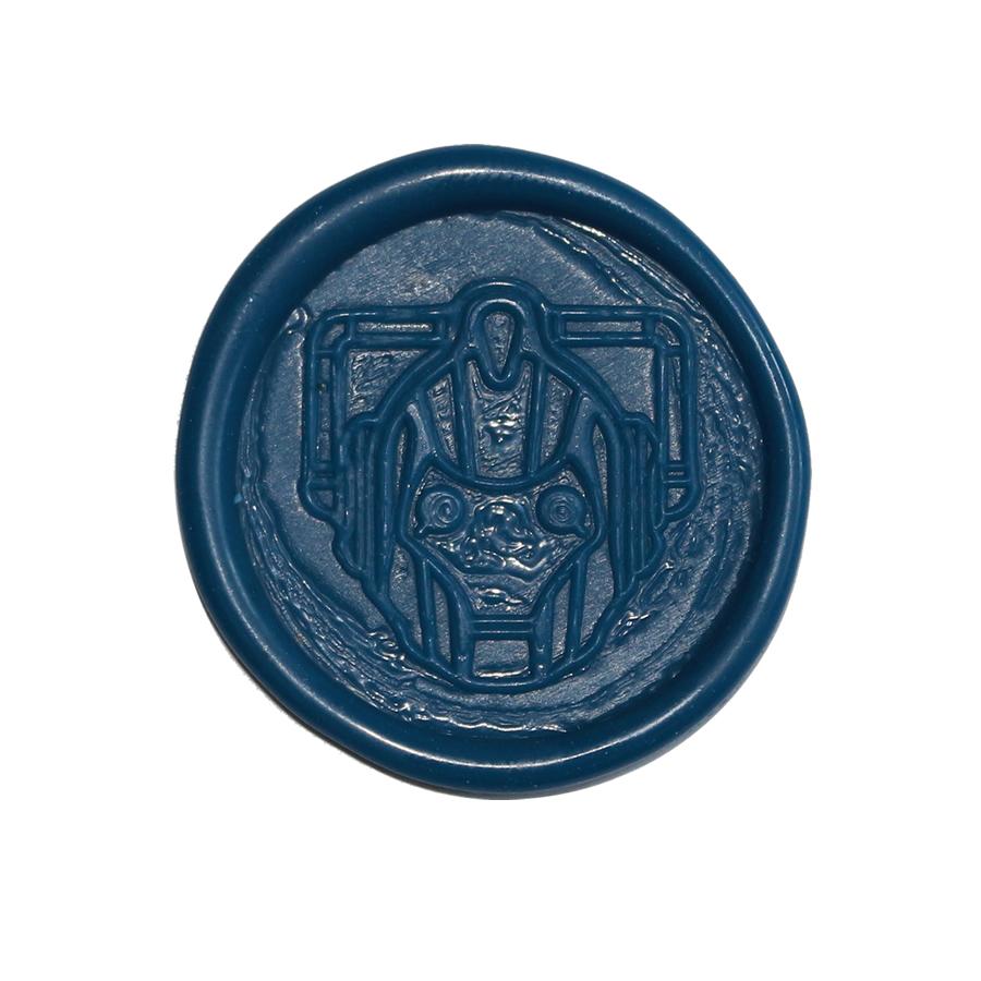 buy cyberman doctor who wax seal stickers